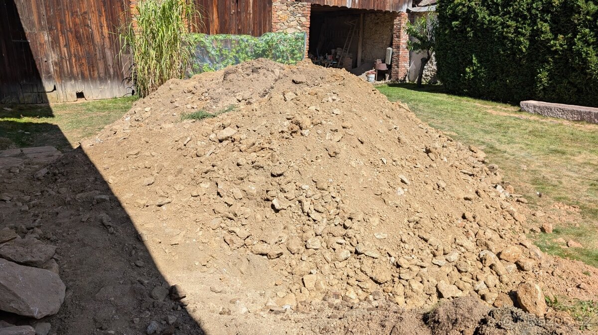 Hlína Zemina - za odvoz - 2