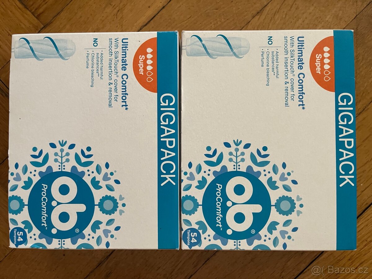 Nové balení tamponů O.B. - 2