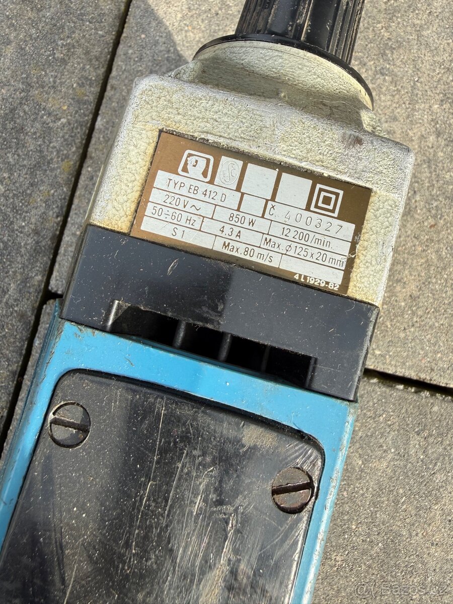 Bruska ruční kotoučová - 2