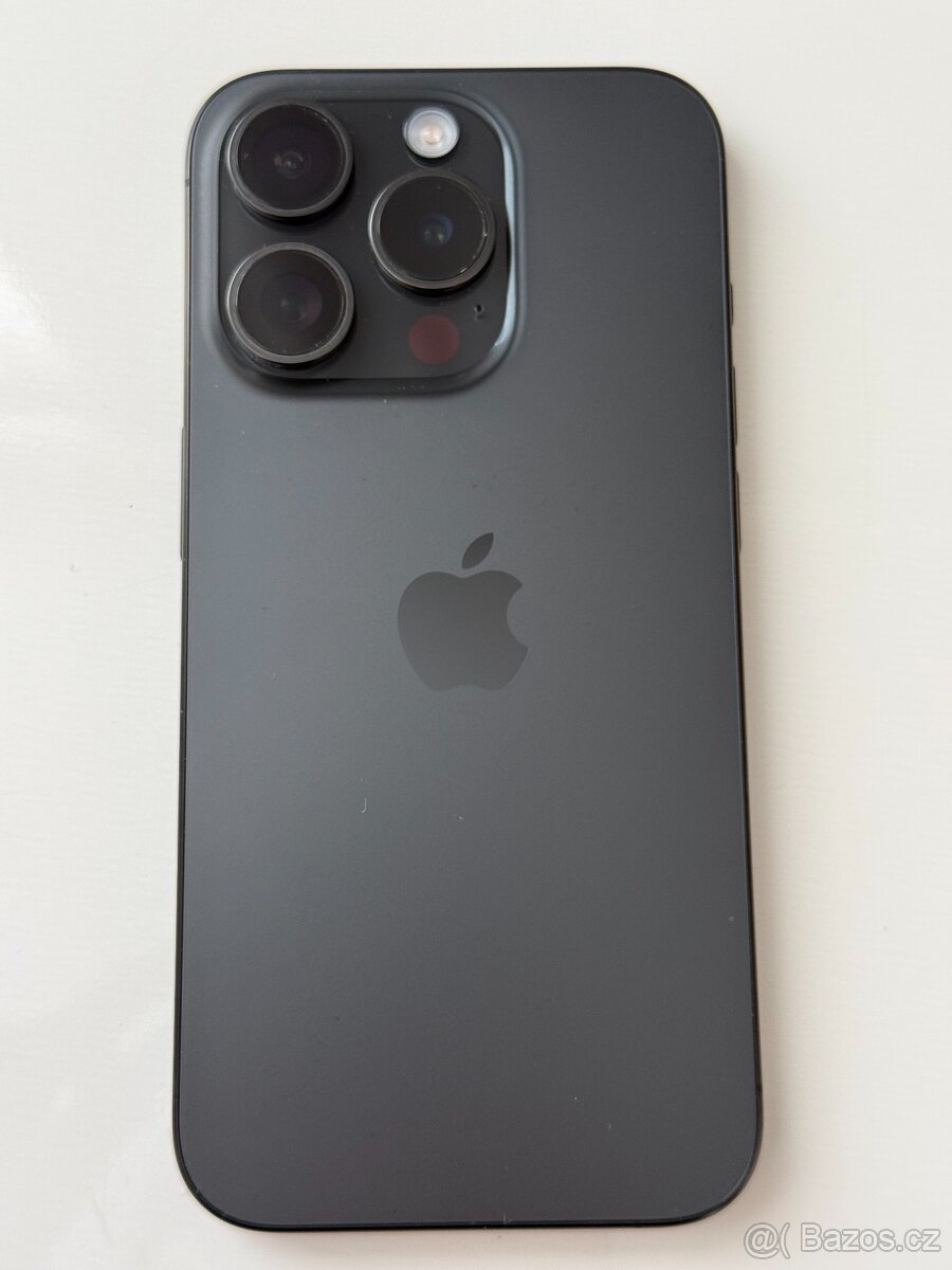iPhone 15 Pro 256GB Černý, BATERIE 89% - 2