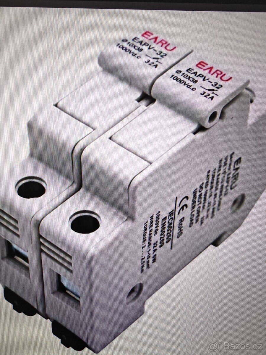 Prodám solární kabel 4 mm² nebo 6 mm² a DC odpojovač - 2