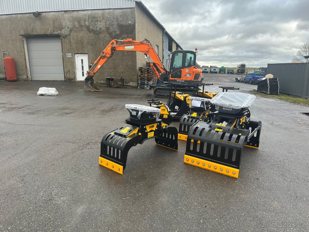 Sortýrovací drapák MB CRUSHER - 2