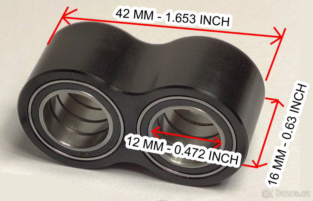 Gt Sanction Dogbone Vahadlo upgrade s osmi ložisky - 2