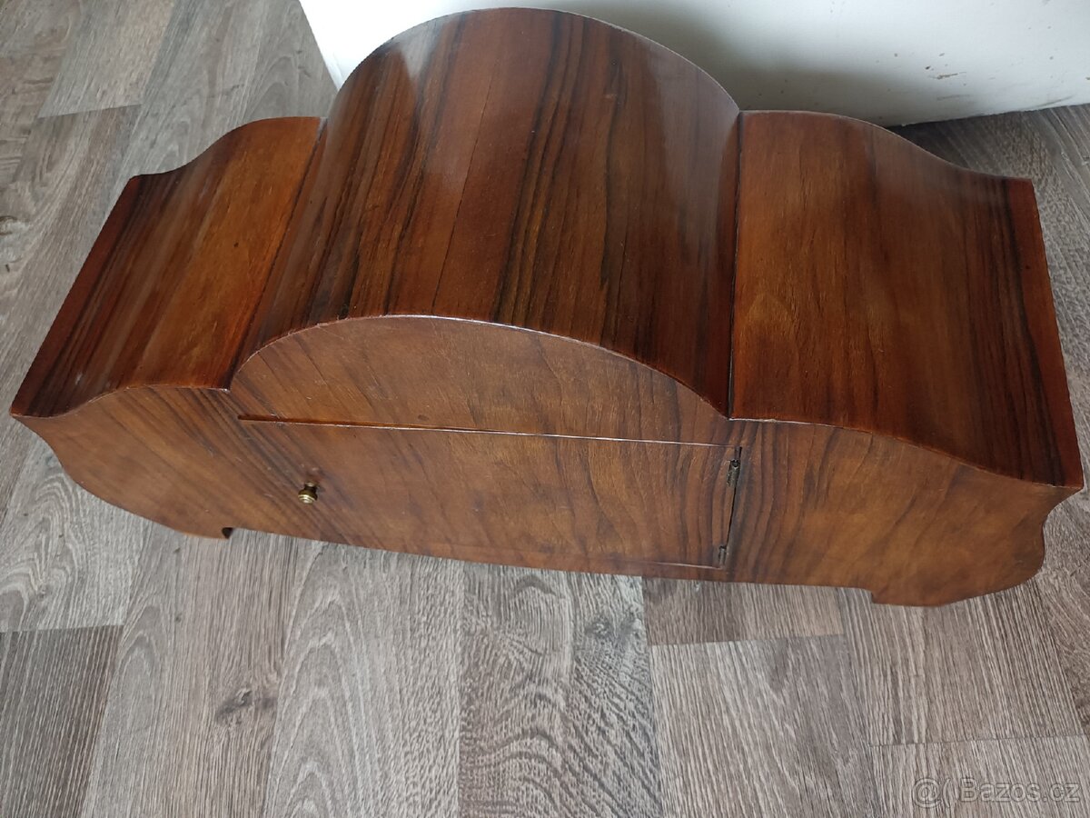 Krbové stolní hodiny Německo starožitný - 2