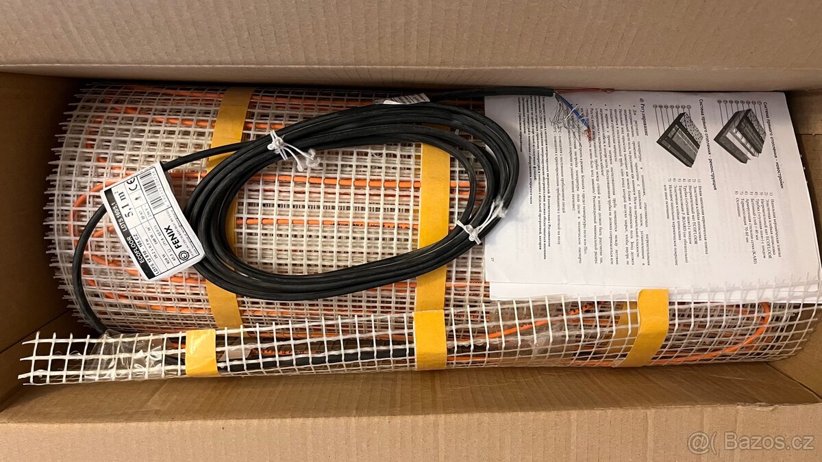 TOPNÁ ELEKTRICKÁ ROHOŽ ECOFLOOR 5.1m - 2