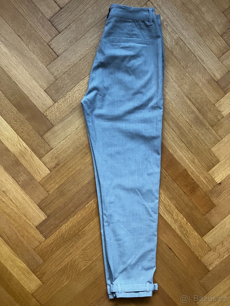 Dívčí společenské šedé kalhoty vel. XS - 2