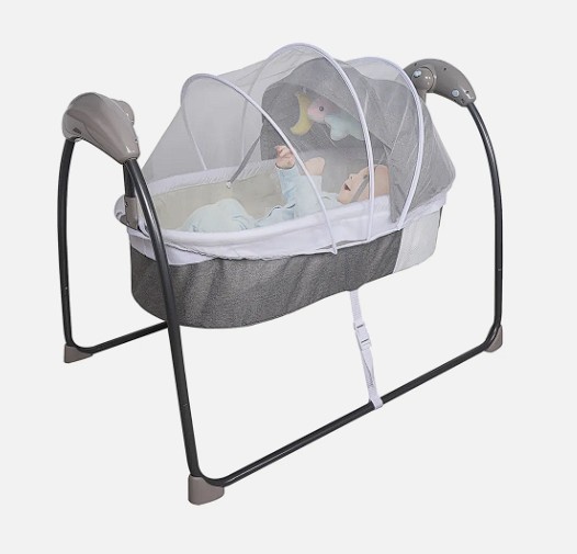 Elektrická dětská kolébka s dálkovým ovládáním - 2