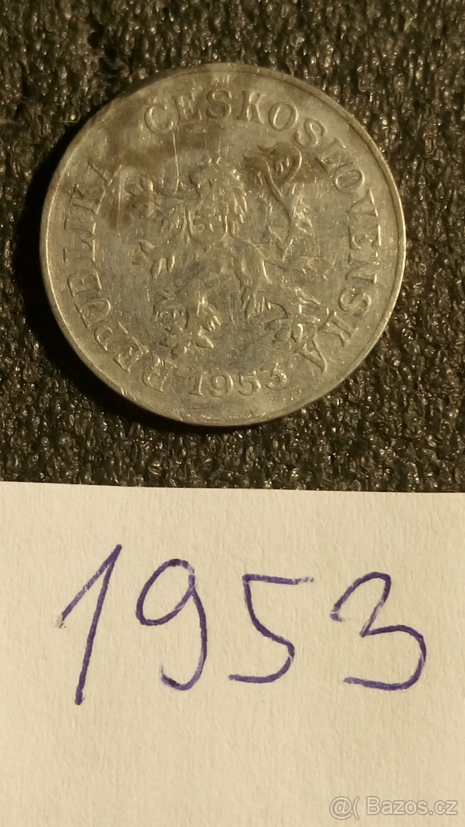 5 haléřů 1953 Leningrad - 2