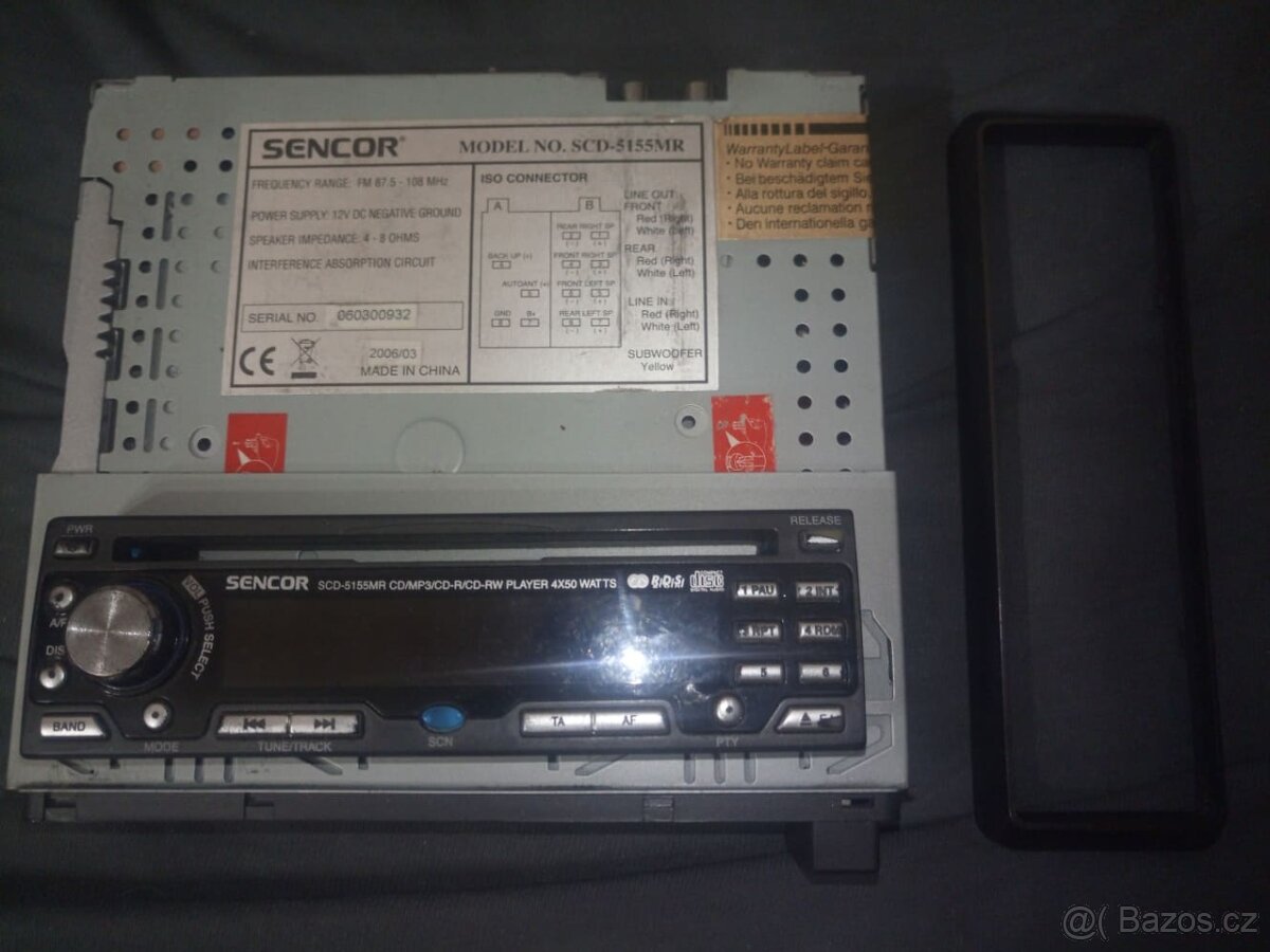 SONY + BLAUPUNKT + SENCOR (CD, SD, USB) - autorádia s CD - 2