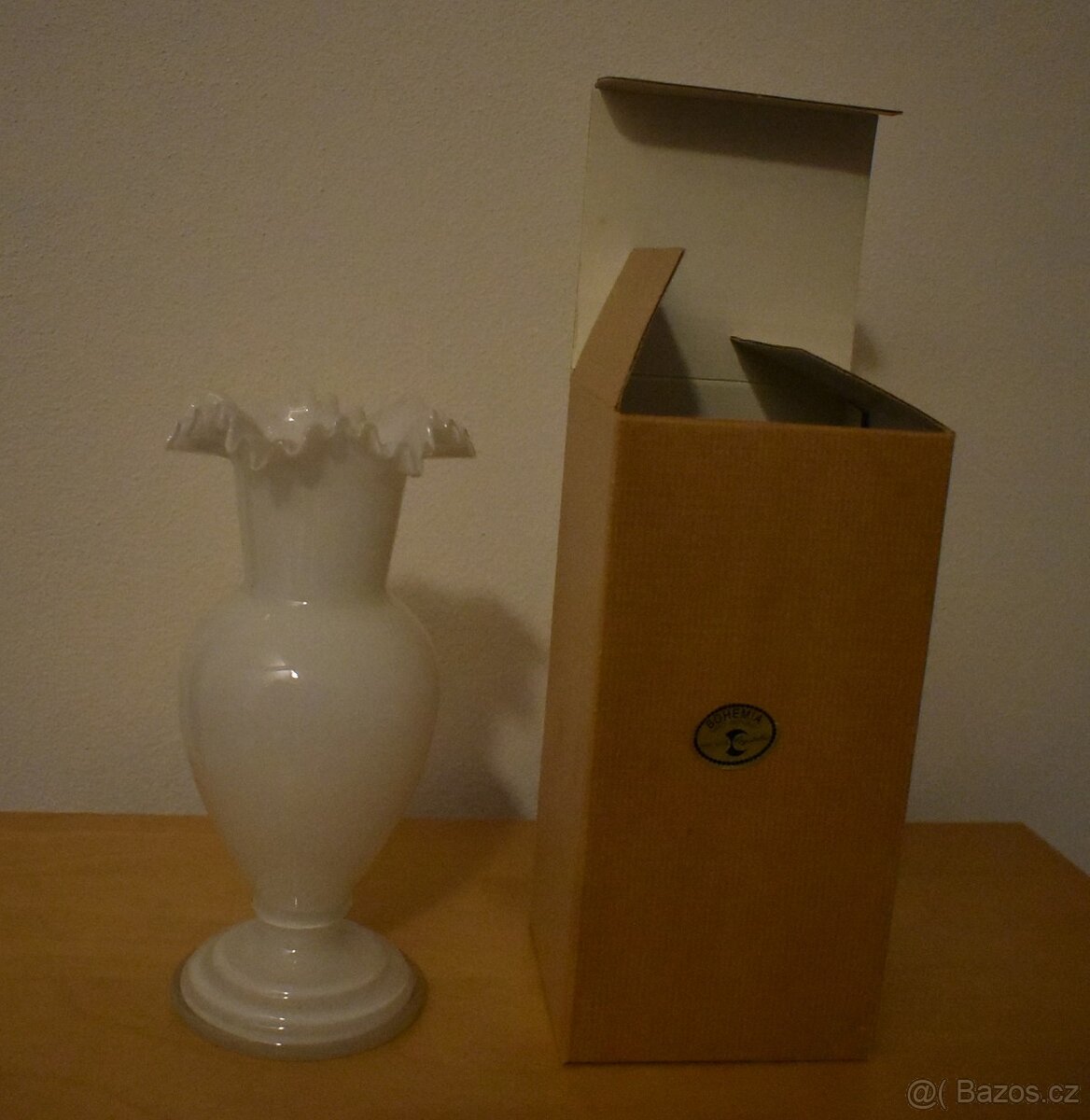 Váza triplex bílá - 2