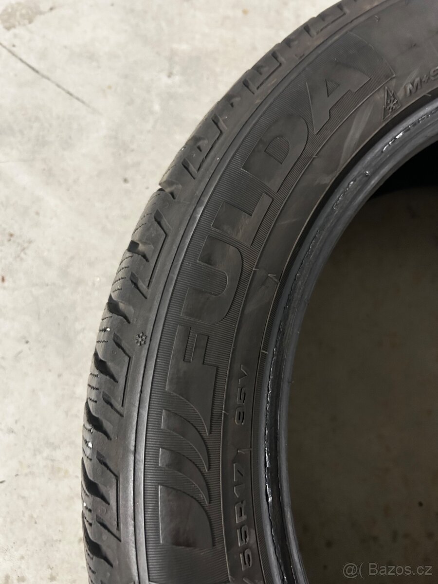 Zimní pneumatiky Fulda 205/55R17 2ks - 2