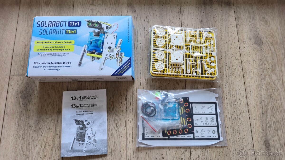 SOLARKIT, Solární robot, 13v1 - 2