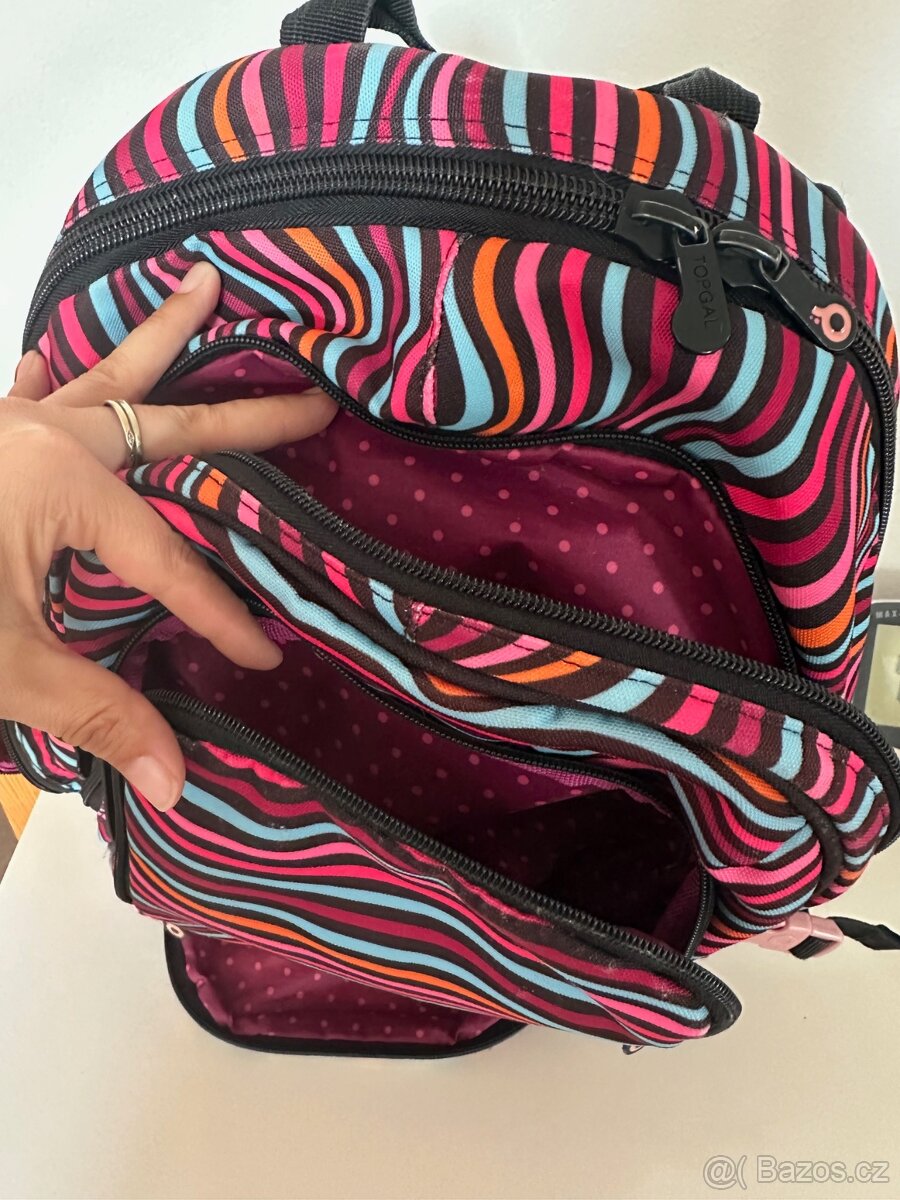 Studentský batoh Topgal s pouzdrem na psací potřeby - 2