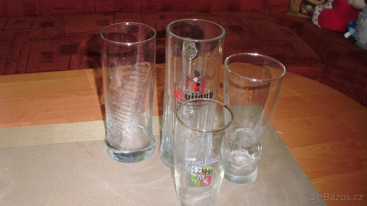 SADA PIVNÍCH SKLENIC - 2