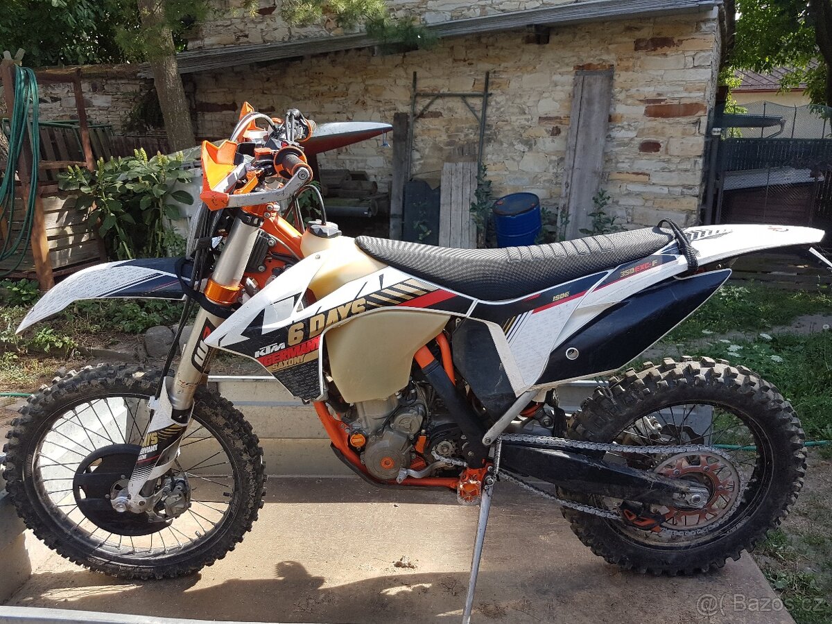 KTM EXC-F 350 Sixdays, rekluze, akrap - 2