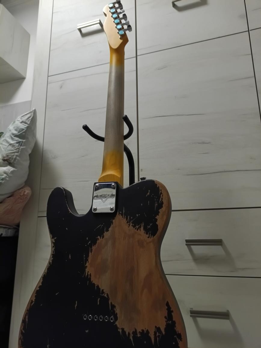 Elektrická kytara telecaster relic - 2