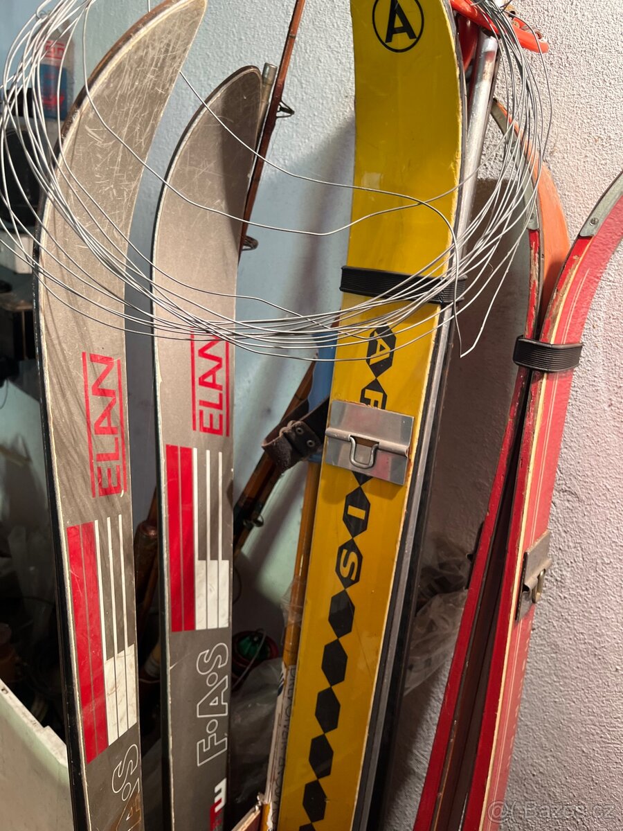 Historické lyže - 2