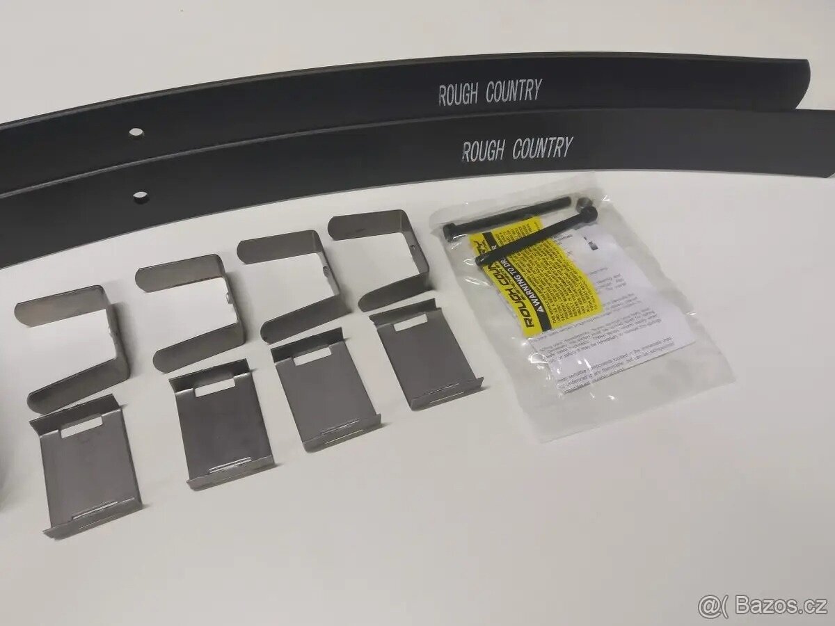 Přídavné listy listových per 3" Rough Country - 2