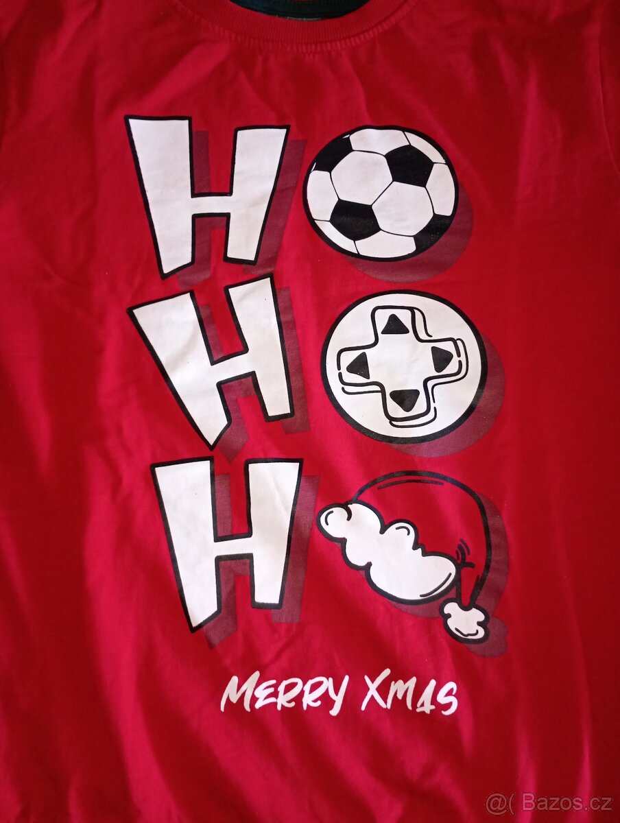 Vánoční mikina vel.140/146 - 2