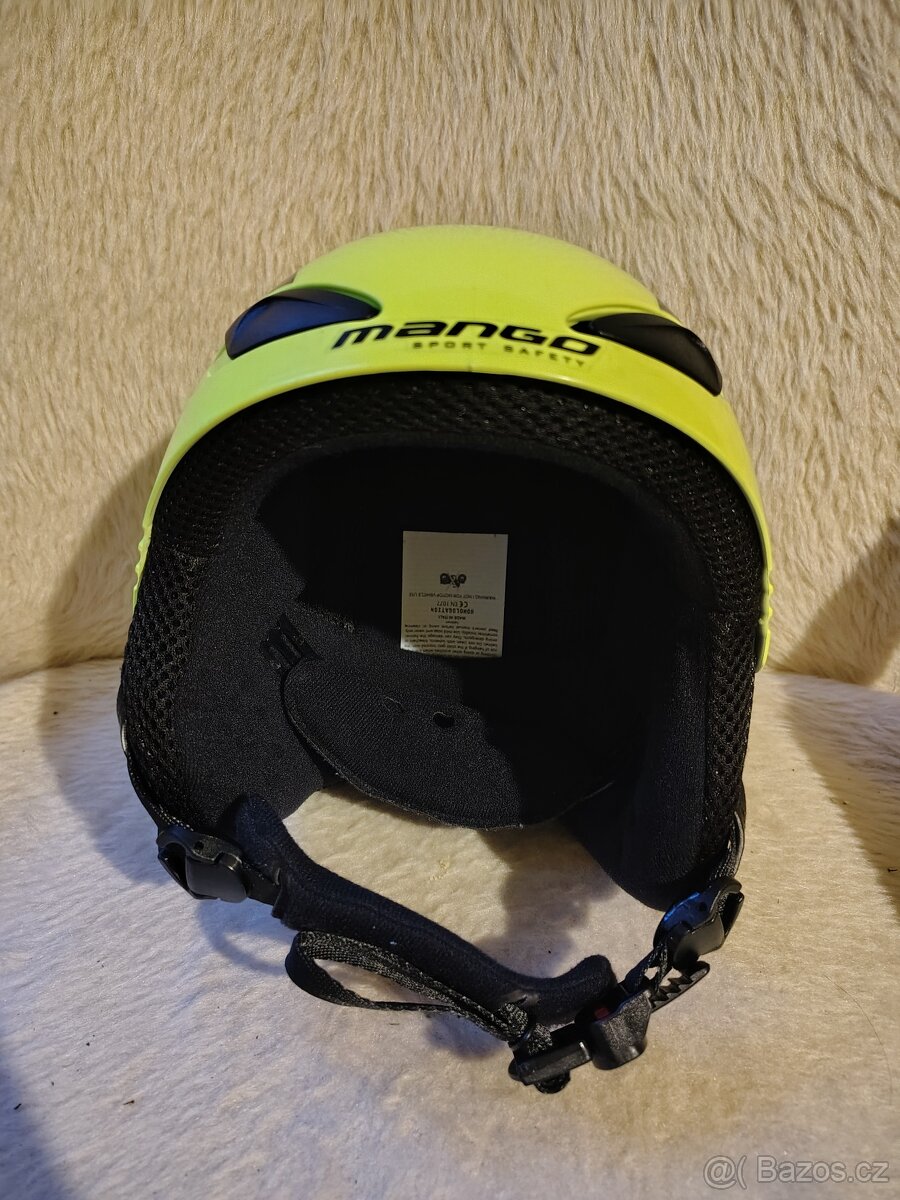 Dětská lyžařská helma Mango 48-52 + brýle - 2