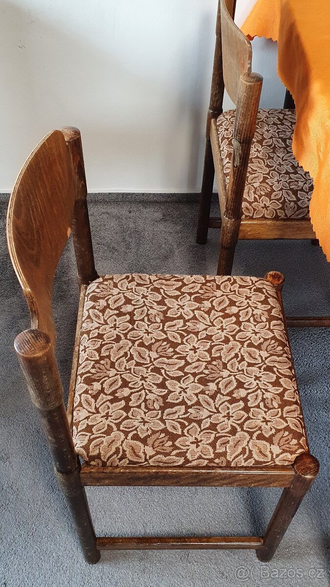 Rozkládací stůl 75x130cm dřevo - 2