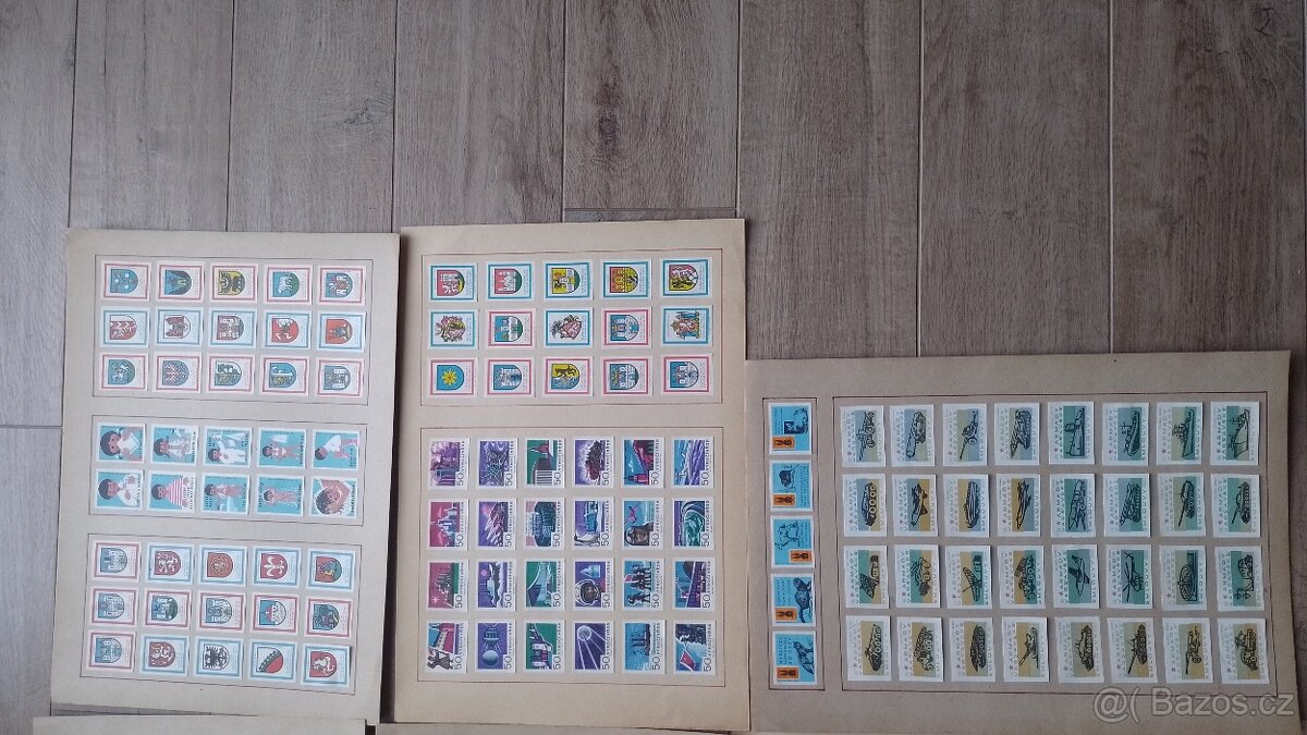 Sbírka nálepek ze sirek - 415ks - 2