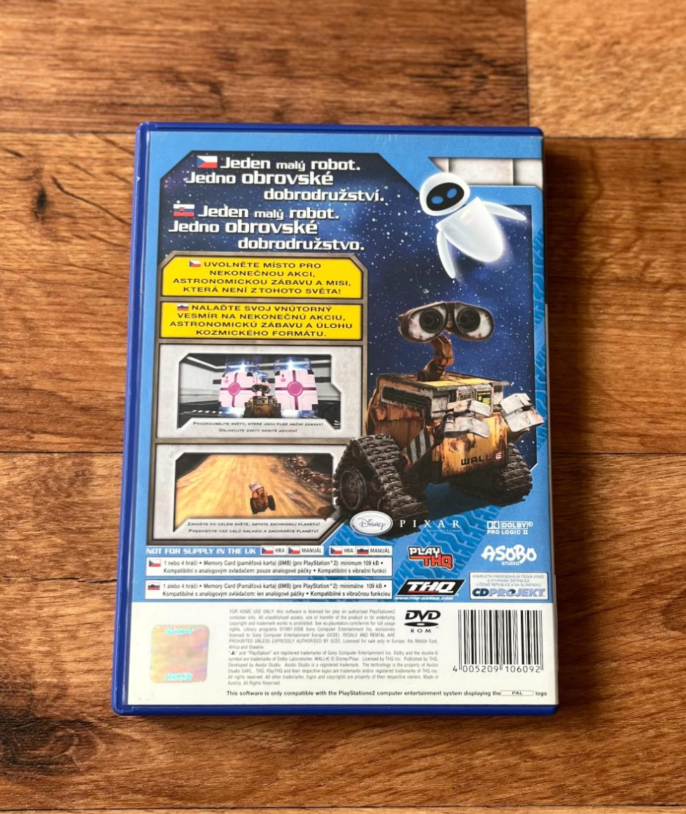 Hra Sony PS2: Disney Pixar Vall-I (CZ dabing) - 2