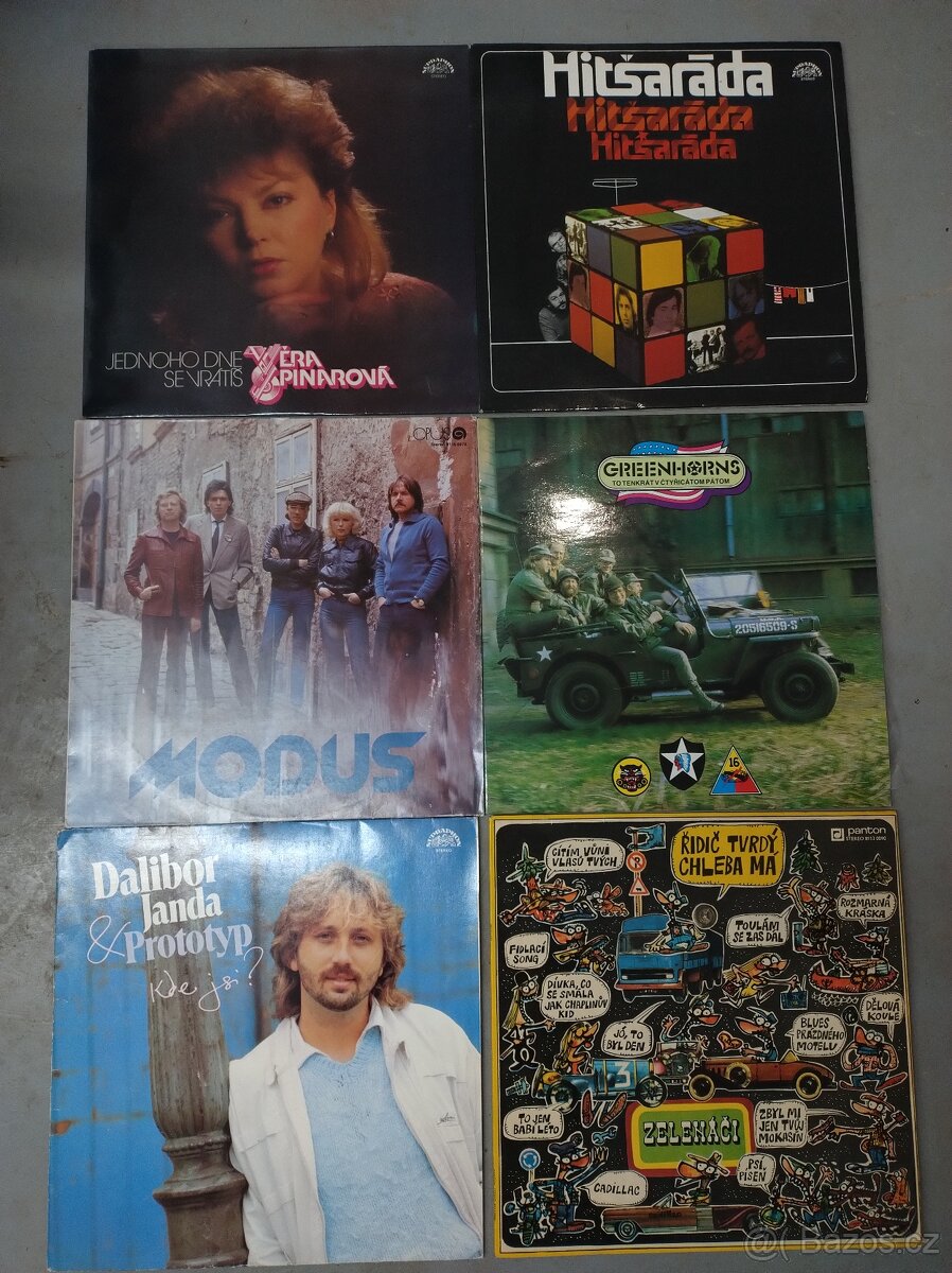 Různé gramodesky - 2