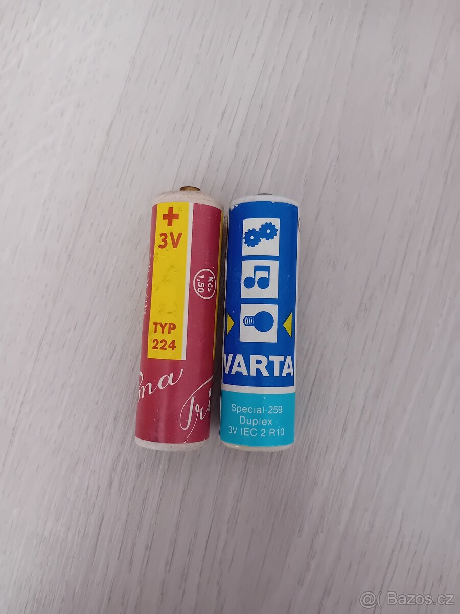 Retro baterky - 2