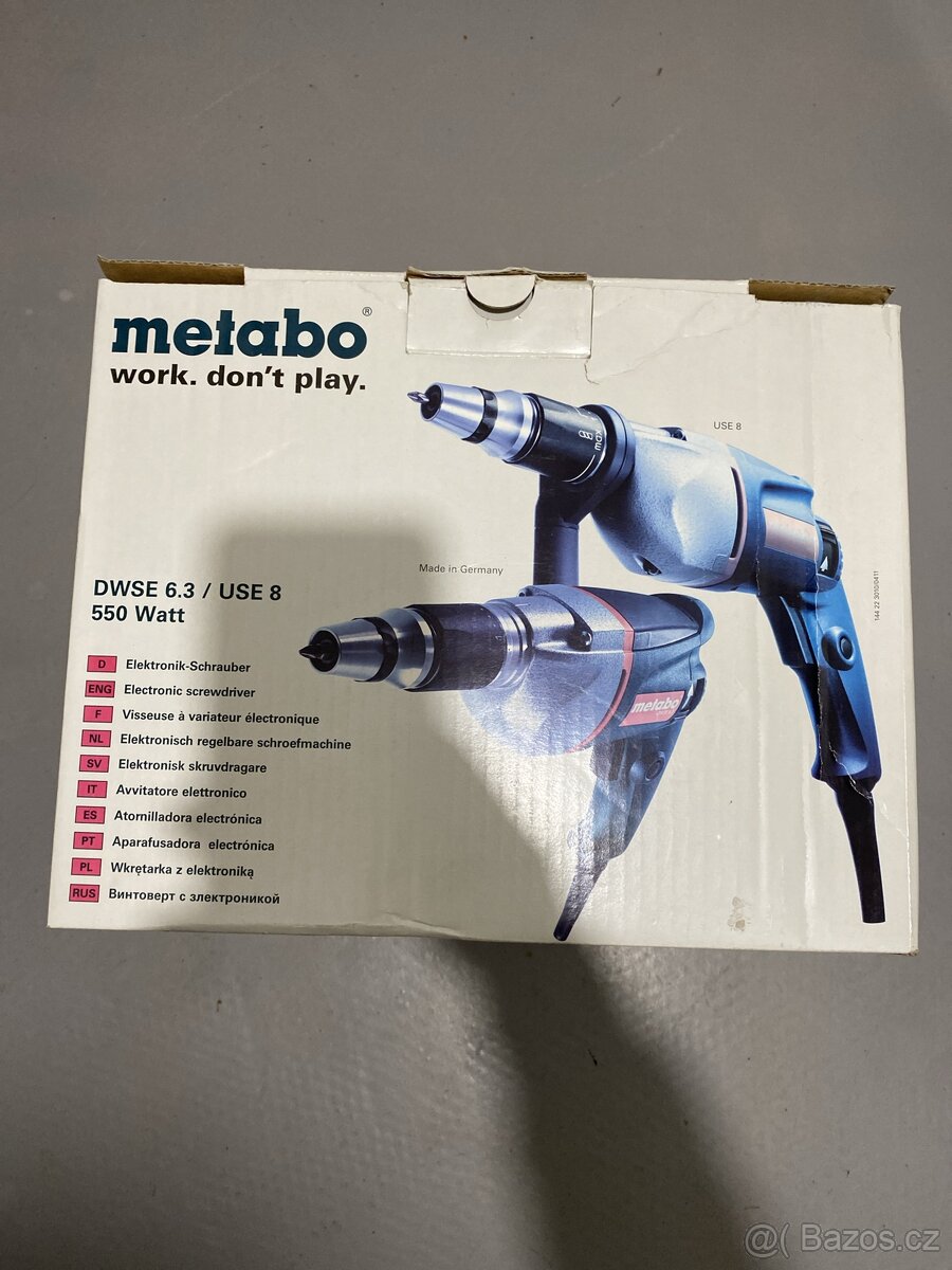 Elektrický šroubovák Metabo DWSE 6.3 - 2