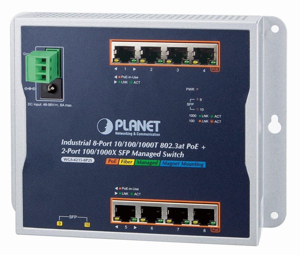 PLANET WGS-4215-8P2S - nové - 2