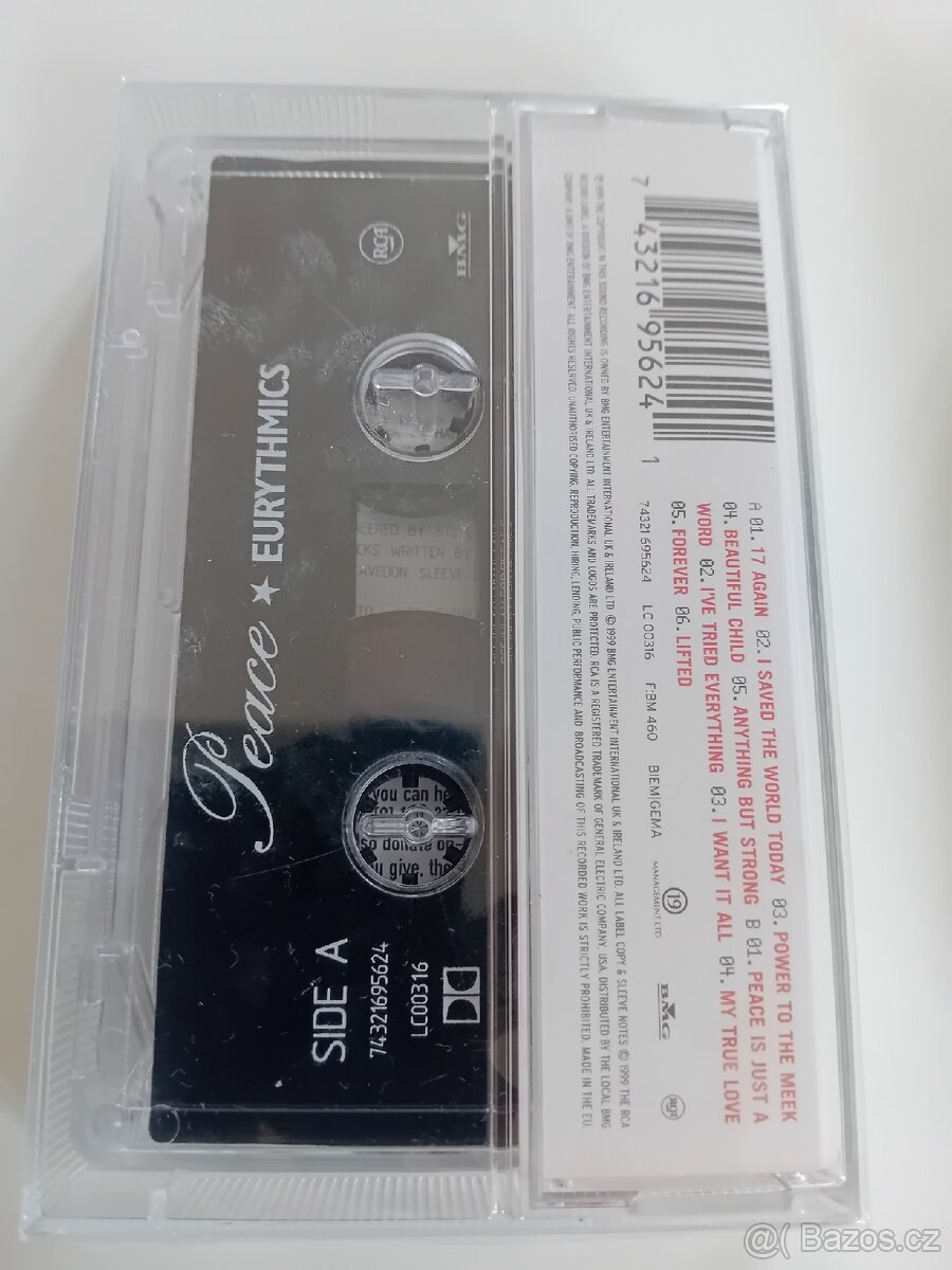 Mc kazety Eurythmics a Annie Lennox - 2