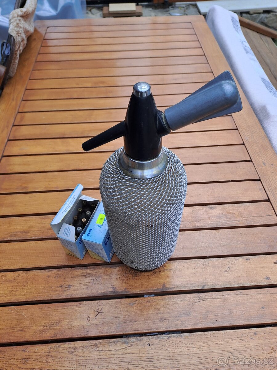 Retro sifonová láhev - 2