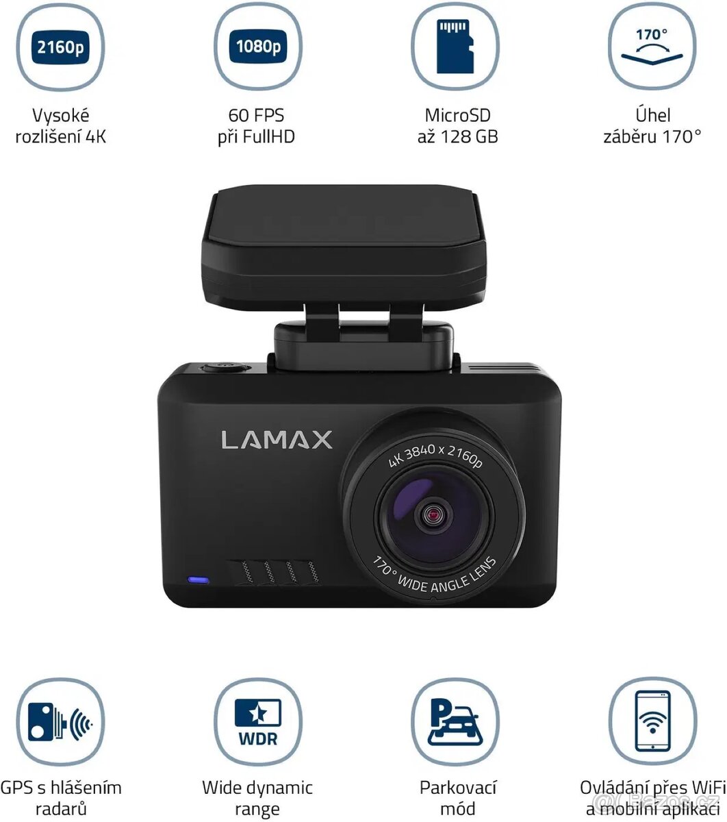 Аutokamera LAMAX T10 4K GPS - 2