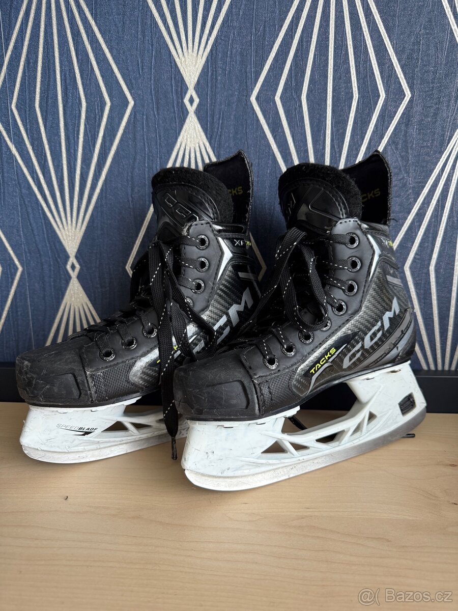Dětské brusle CCM Tacks XF 70 vel. 33,5 - 2