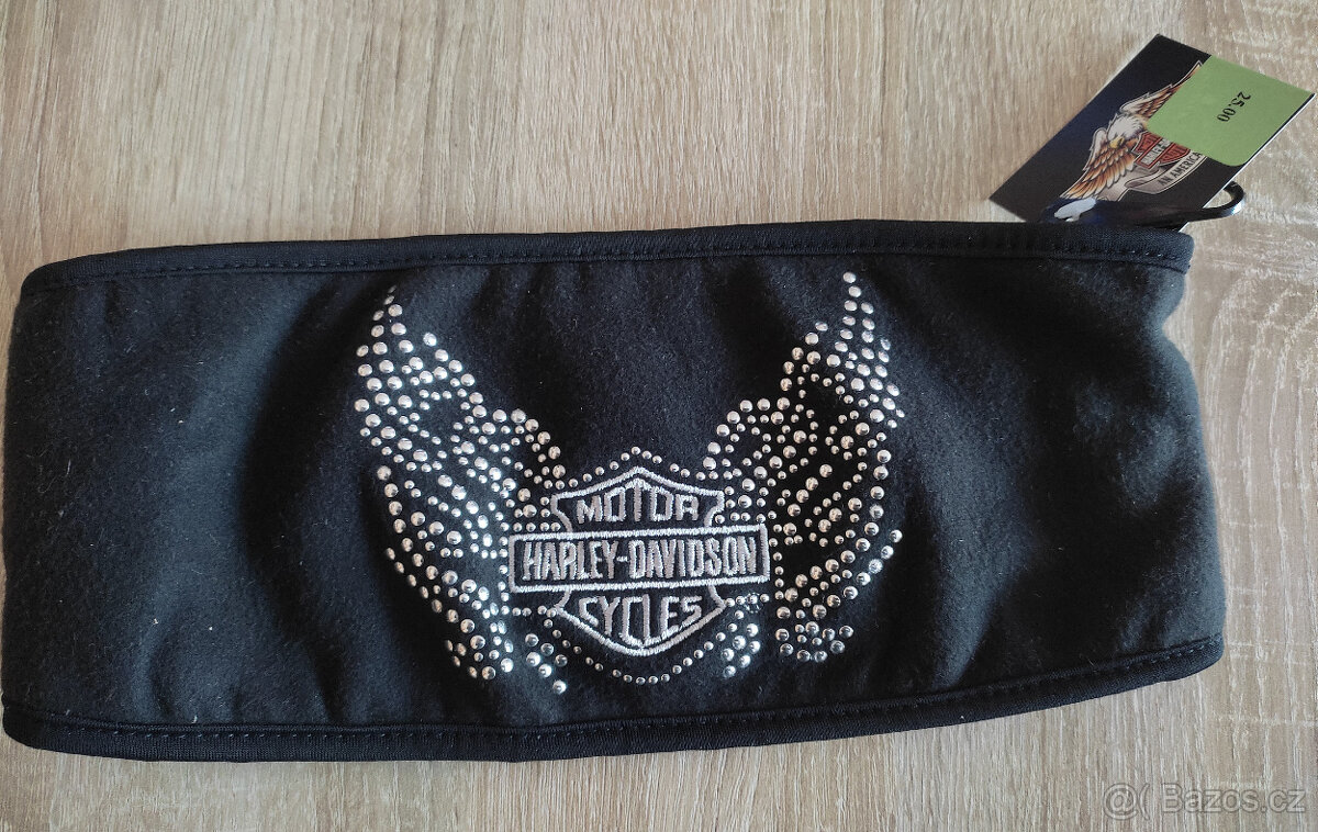 Čelenka Harley-Davidson, NOVÁ, 100% polyester - 2