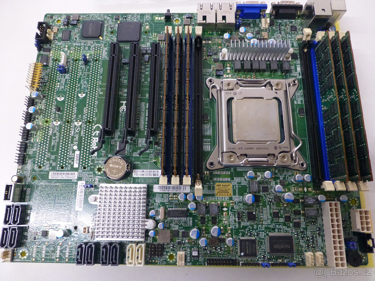 Supermicro X9SRI-F + 96GB ECC DDR3 + Xeon E5-2640 - 2