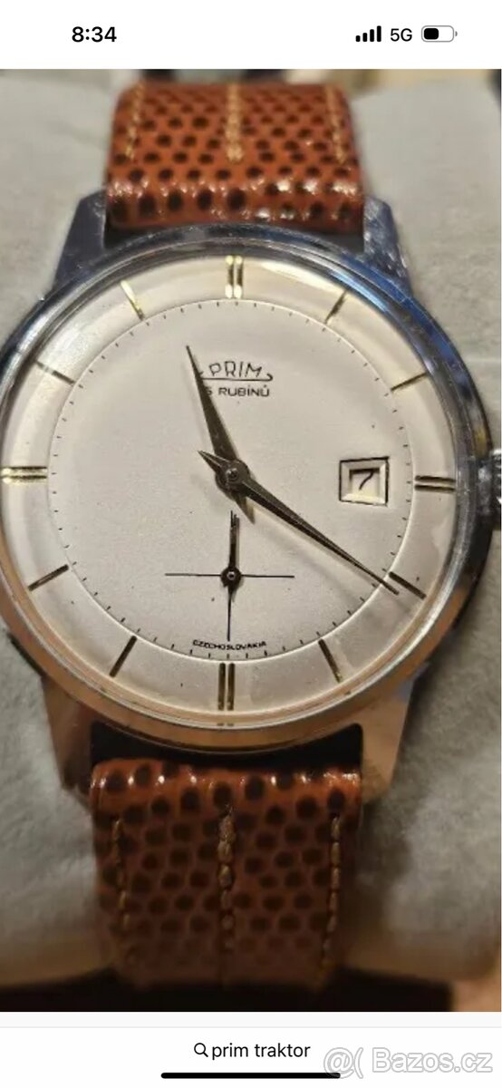 Koupím hodinky prim diplomat, elegant, traktor - 2