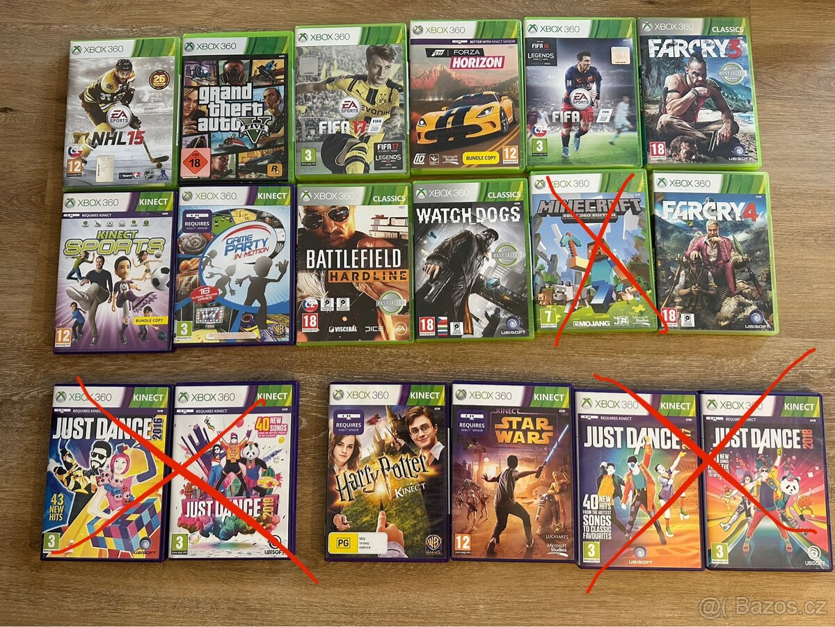 Xbox 360 + kinect + hry - 2
