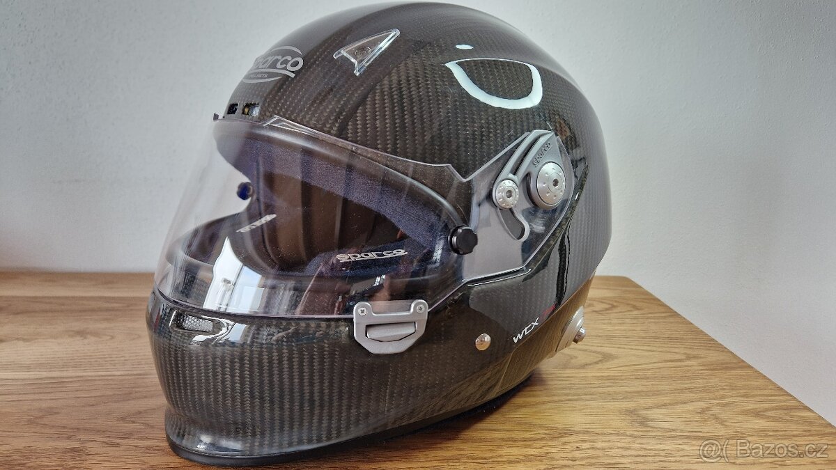 Přilba Sparco Italy WTX-9W AIR s FIA, Carbon - 2