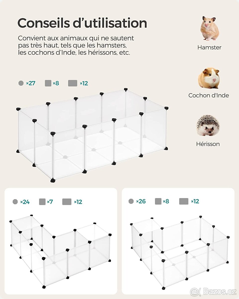 Nová plastová ohrádka pro zvířata - 2