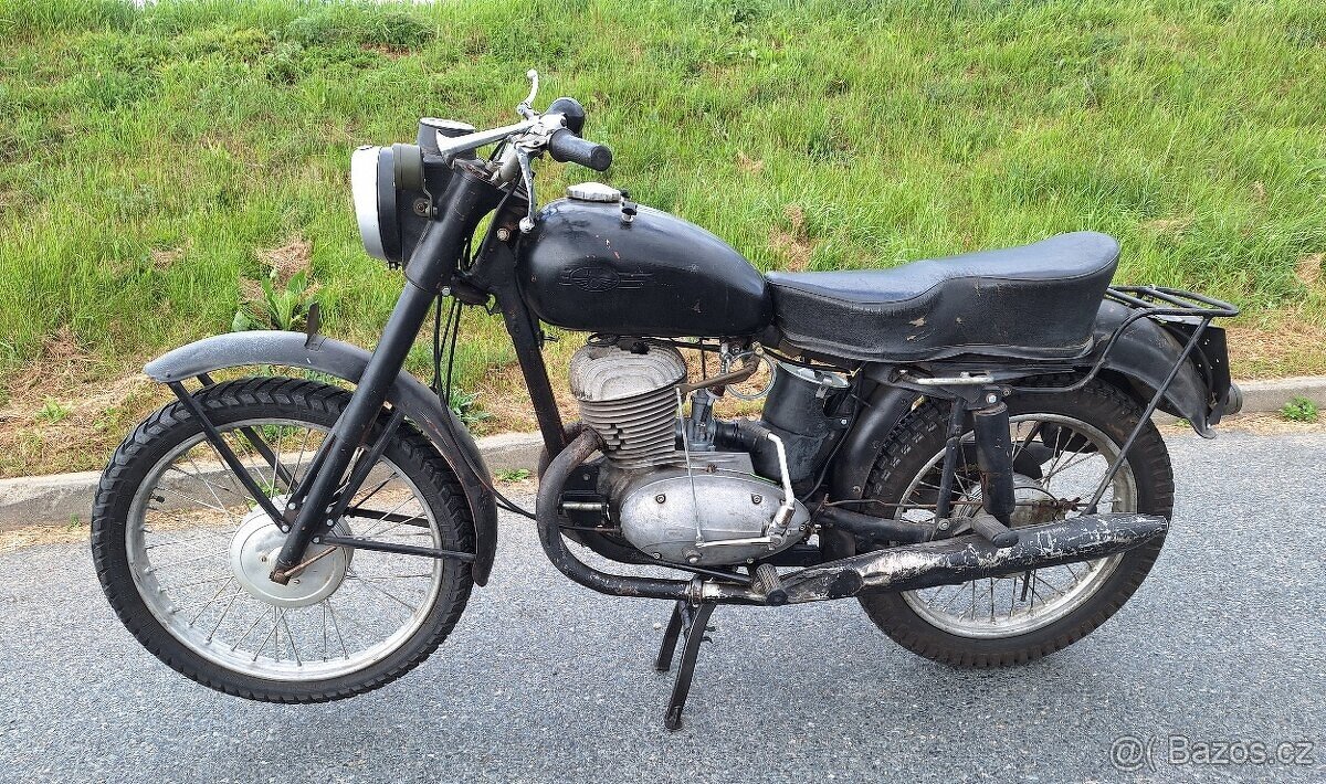 S L E V A Jawa 250/579 Švéd, Libeńák s TP - 2