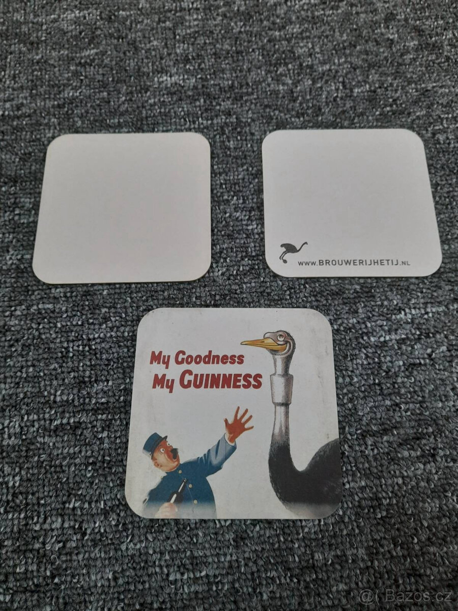 Pivní tácky - Guinness, Brouwerij 't IJ - 2