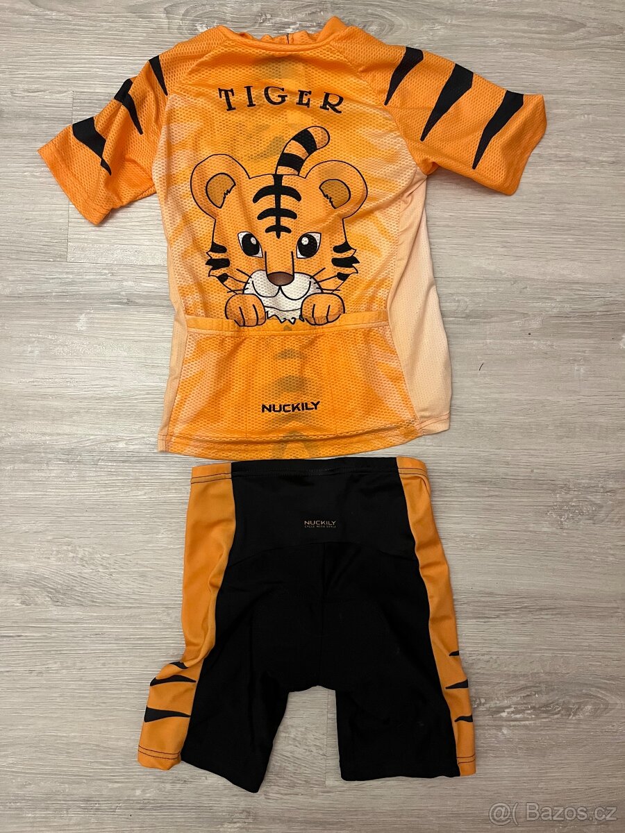Cyklistický dres Nuckily Tiger - 2