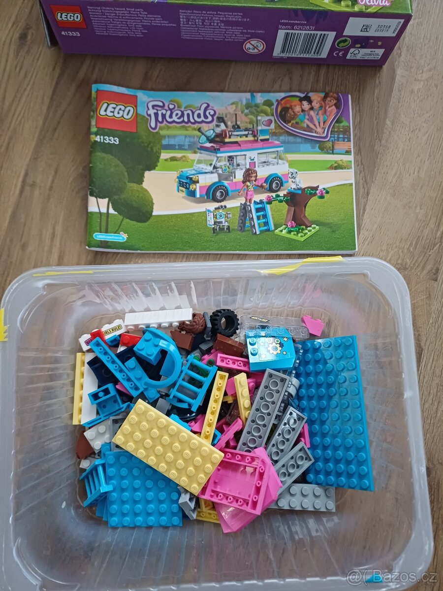 Lego Friends 41333 Olivia a její speciální vozidlo - 2