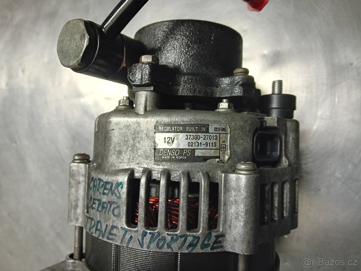 Hyundai Santa Fe I, II, Tucson 2.0, 2.2 d. alternátor - 2