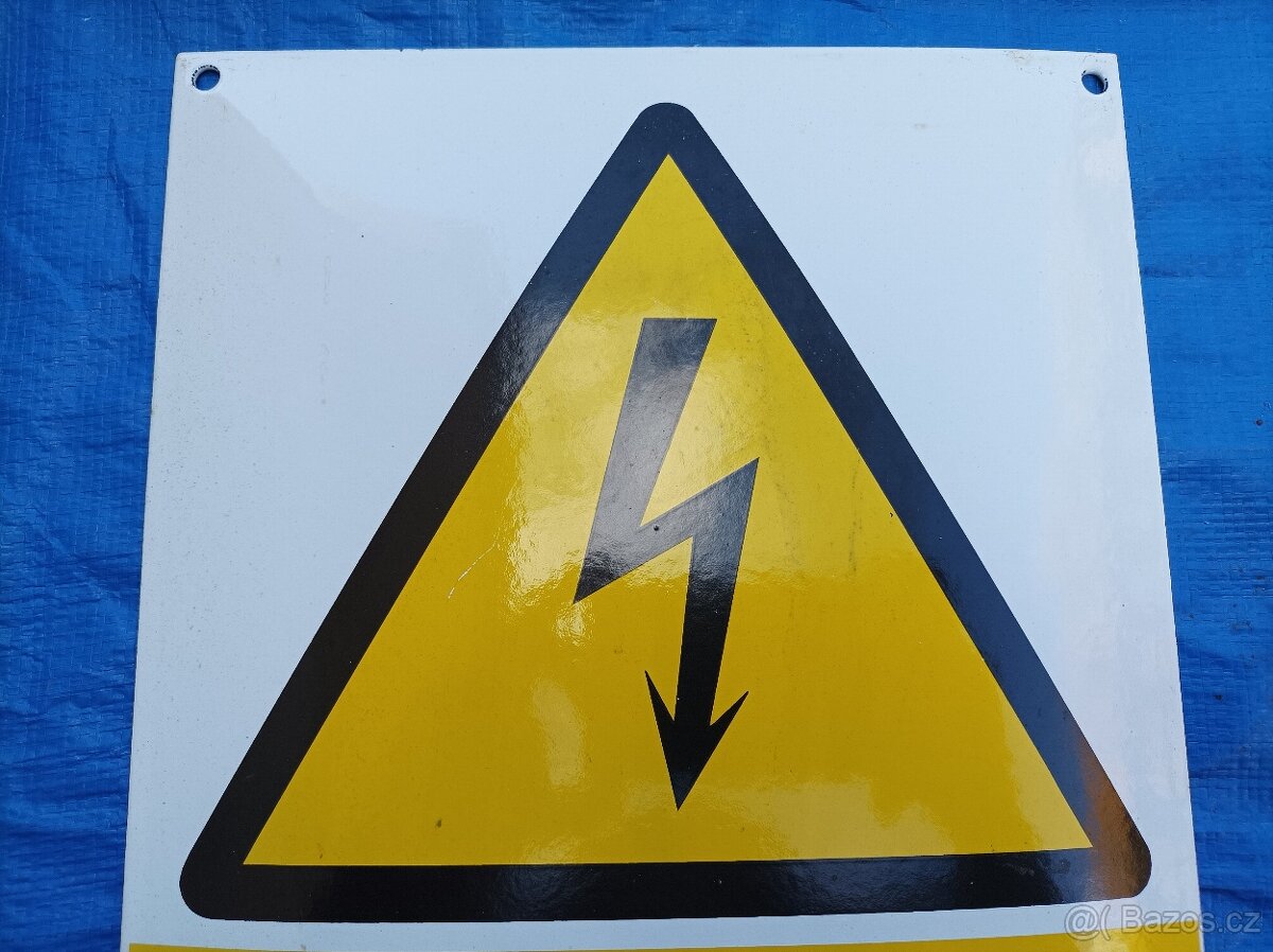 Výstražná cedule - 2