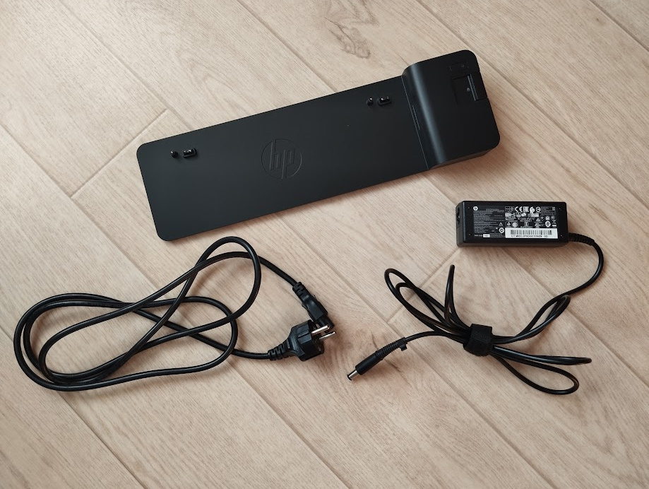 HP2013 UltraSlim Docking Station-2x Display ports,kabel,myš - 2