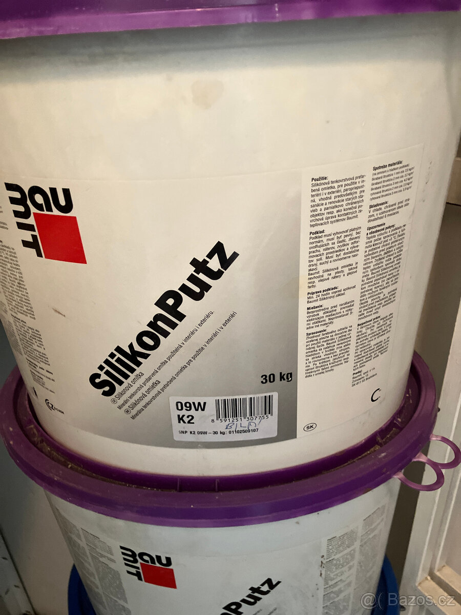 BAUMIT omítky,barvy: SILIKON + MOSAICK PUTZ - 2