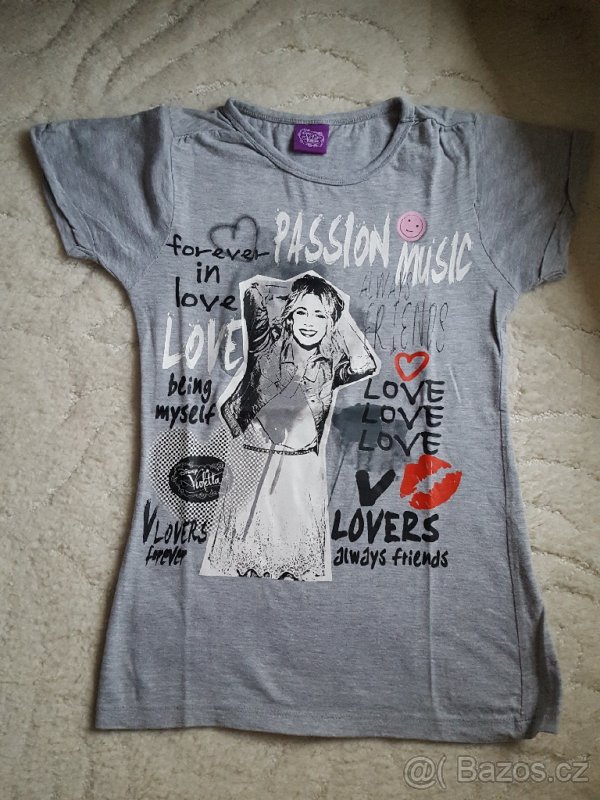 Tričko s Violettou - vel. 146/152 - 2